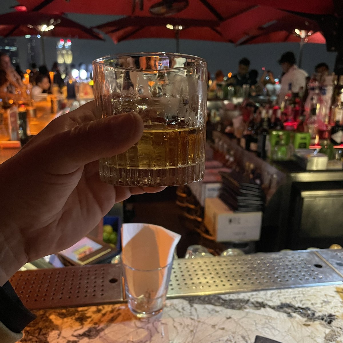 SeagullRichard's tweet image. Trinity’s Kiss… Rye whisky, Scotch whisky, Amaretto, Cinnamon stick for warmth… fabulous cocktail…
#HappyChineseNewYear
#YearOfTheSnake