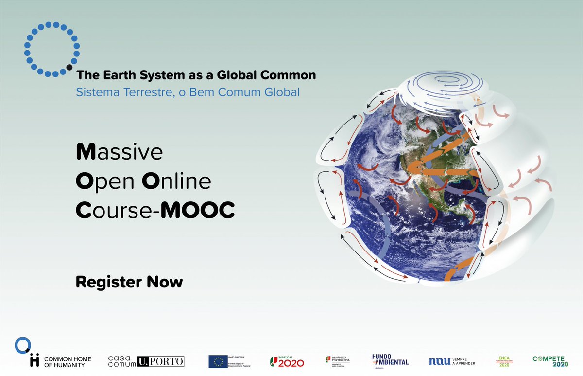 The Earth System as a Global Common - 2nd Edition - Massive Open Online Course (MOOC)

The 2nd Edition starts tomorrow, January 30th!

Registration is now open, follow the link: nau.edu.pt/en/course/the-…