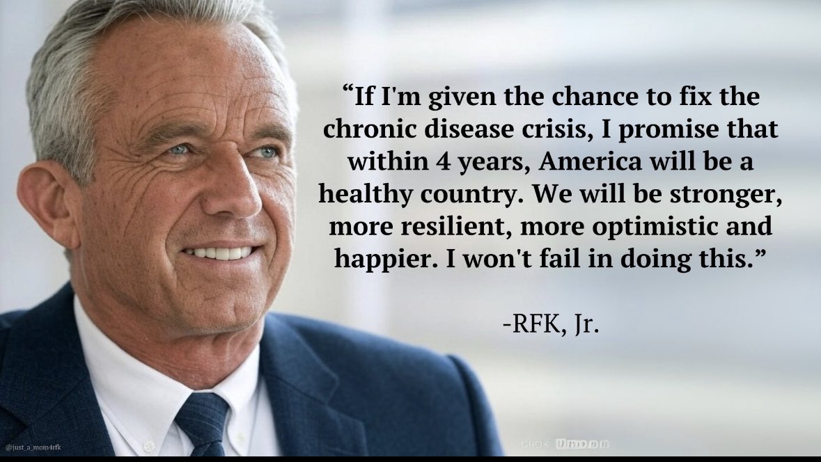 TannersDad's tweet photo. He matters now more than ever. Confirm #RFKjr @GOP @Democrats #BackBobby . com HHS The World is Watching. #MAHA Make America Healthy Again 🇺🇸 USA 🇺🇸 Kennedy https://t.co/h7NROHYmRK