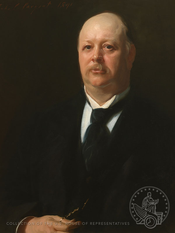 "The Chair is making a statement of fact that the gentleman from Kentucky is present. Does he deny it?" With these words, Speaker Thomas Brackett Reed of #ME ended the dilatory practice of the "Disappearing Quorum" #OTD 1890. loom.ly/oj2B4Vg