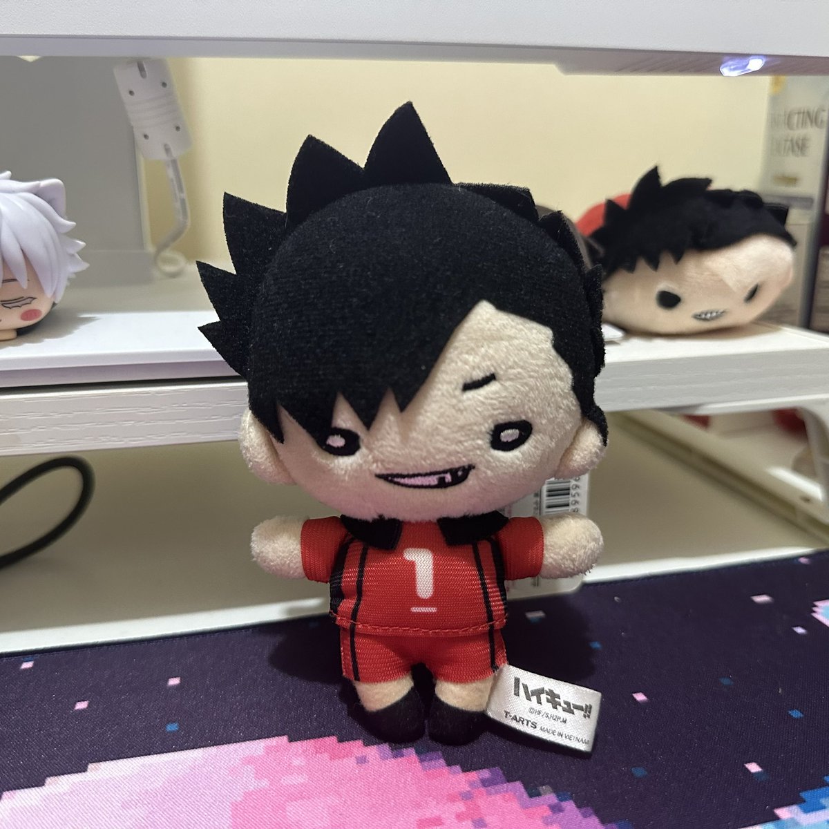 7etsuro's tweet photo. wts lfb ph

kuroo jersey ver nitotan + hugcharas

nitotan w tag (uncut)
wysiwyg

₱1200 + lsf

# haikyuu haikyu hq plush merch https://t.co/GDdcy8dwZ0