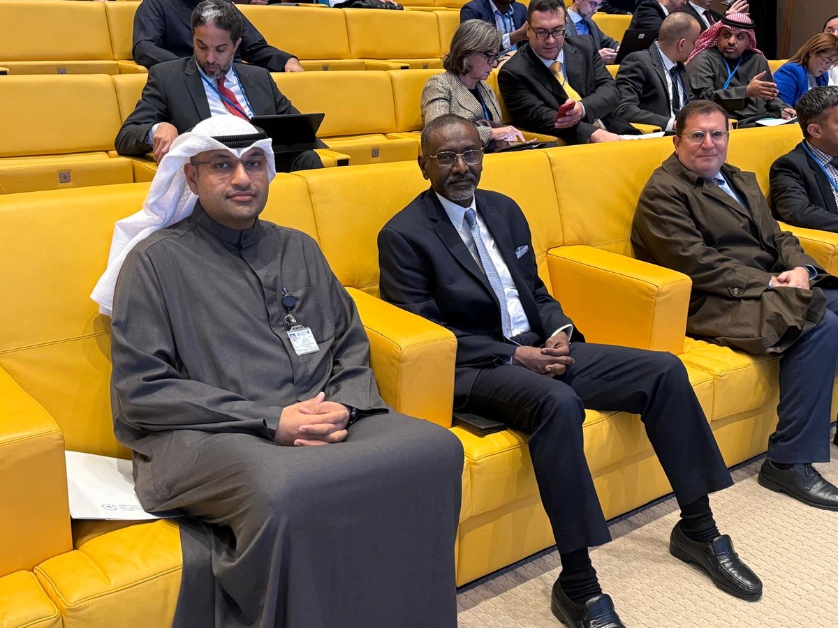 Honored to deliver a keynote at launch of 4th Regional Research Network by <a href="/CentralBank_KW/">بنك الكويت المركزي | CBK</a>, alongside brilliant #MENA researchers.This year’s focus on #ClimateChange &amp; #Debt highlighted critical challenges with insights from <a href="/WorldBank/">World Bank</a> Chief Economist ⁦⁦<a href="/IndermitGill/">Indermit Gill</a>⁩