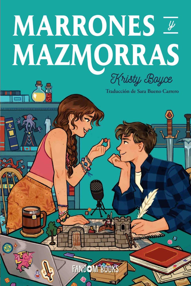 UniversoDSilvia's tweet photo. ⚠️ATENCIÓN⚠️

El 3 de junio @tuhacesfandom publicará “Marrones y mazmorras” de @KristyLBoyce.

Recién llegada al instituto y deseando hacer amigos, Quinn decide unirse a un grupo de rol. Se lo toman muy en serio y tienen una regla inquebrantable: nada de liarse entre miembros. https://t.co/8f6UVW7Ukv