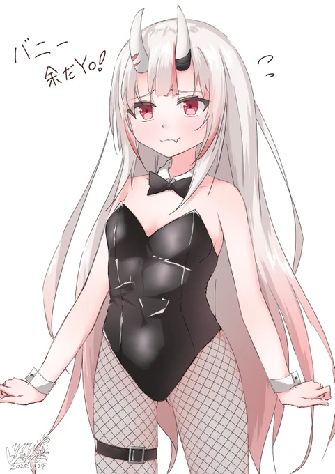 タグ弾きチキンレース「バニー余さん」#百鬼絵巻 