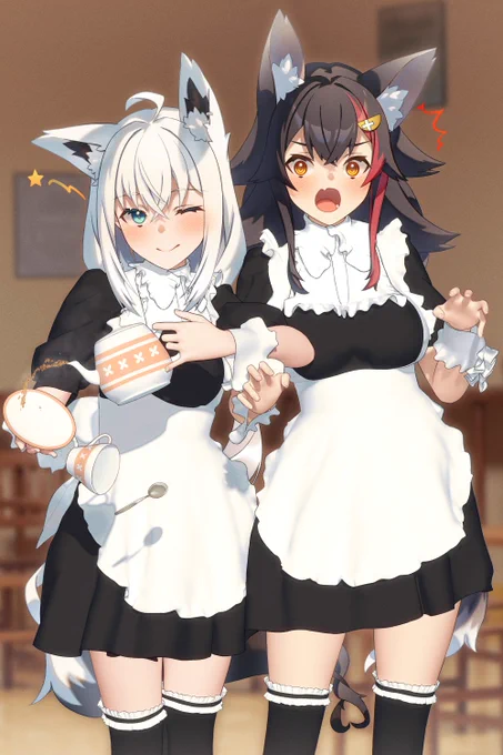 完璧メイド #絵フブキ 