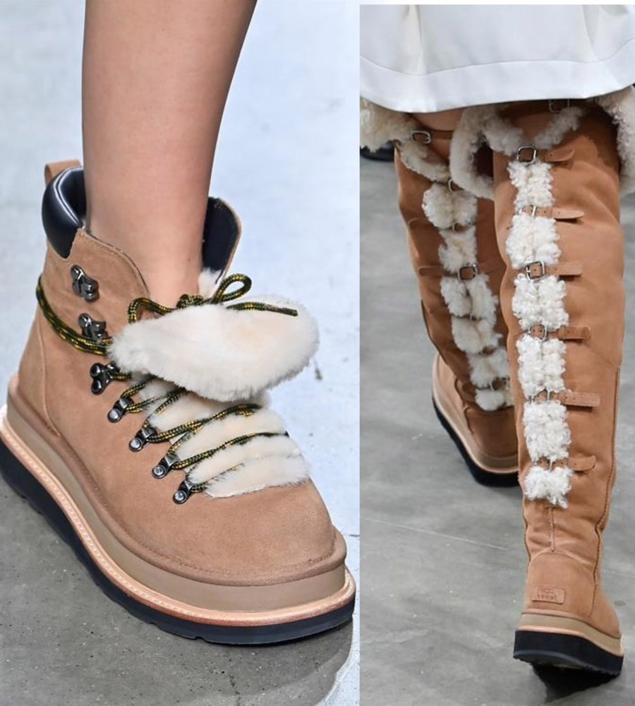 新品・未使用】sacai UGG コラボ ローファー26㎝ UGG® & sacai | sacai