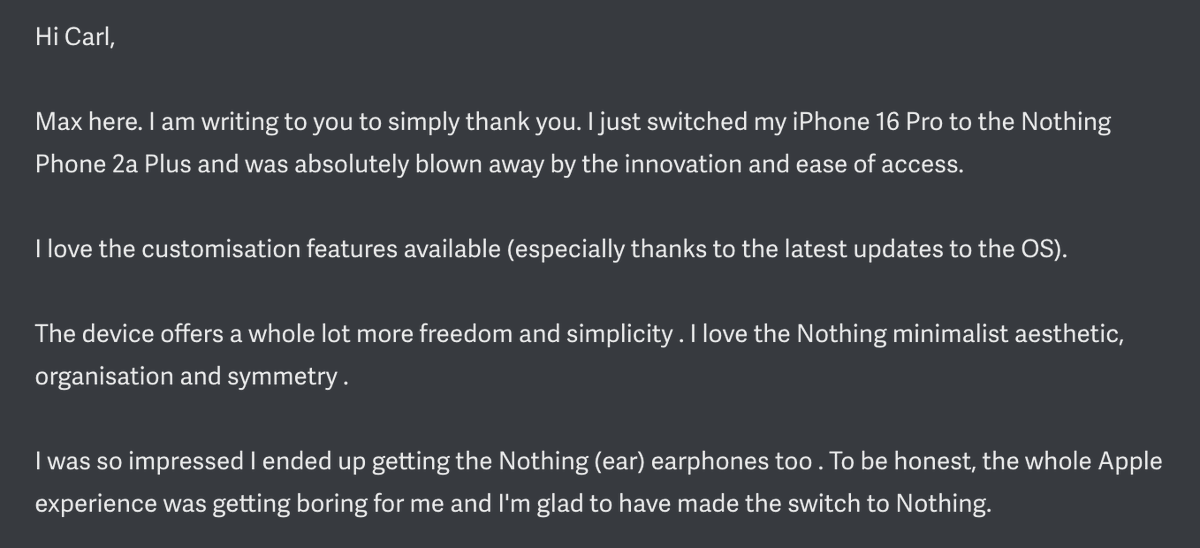 getpeid's tweet photo. Received this email from a customer yesterday that's a great reminder for why we do this. Make tech fun again! It's a super rewarding journey, and we're just warming up. https://t.co/4DrDq7x79e