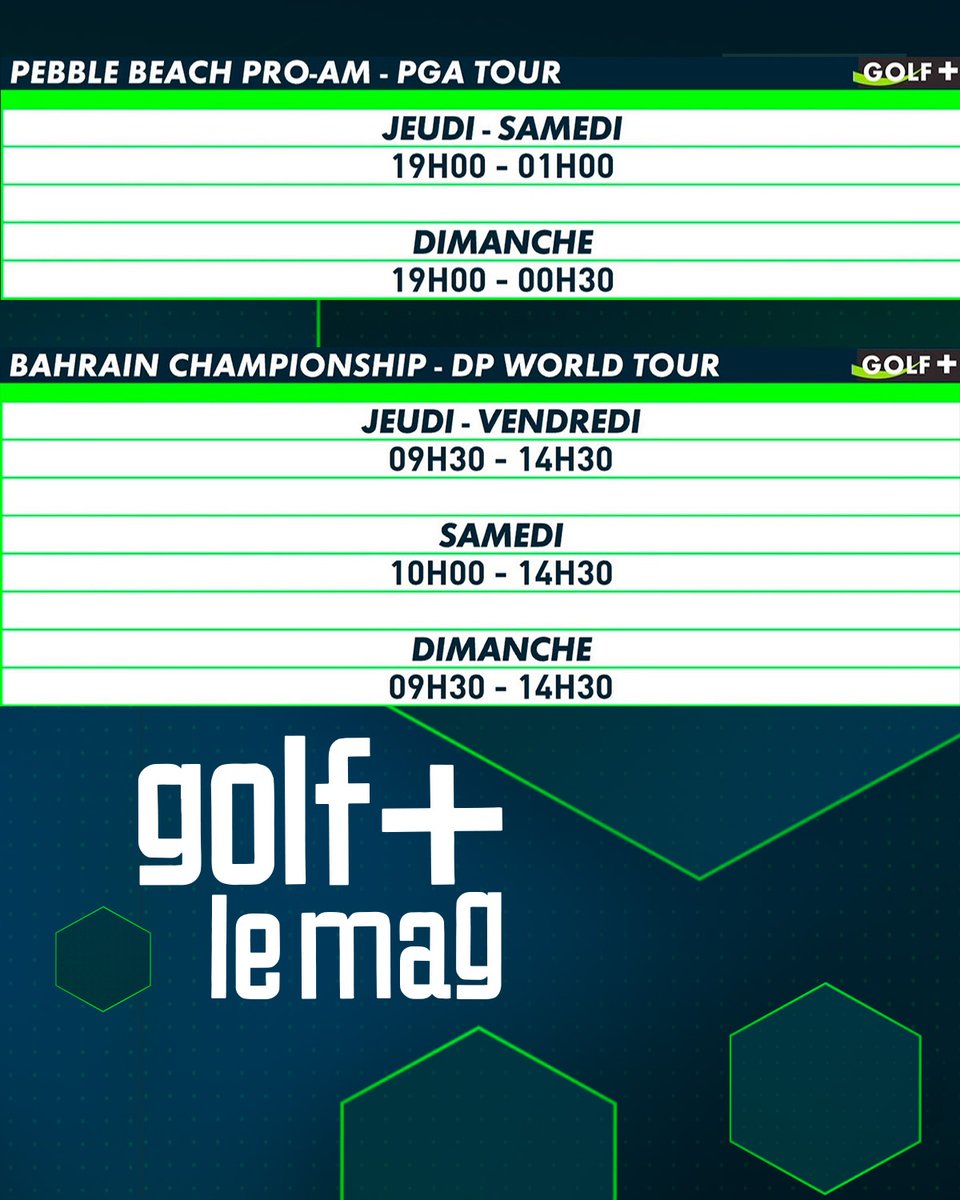 CANAL+ Golf tweet media