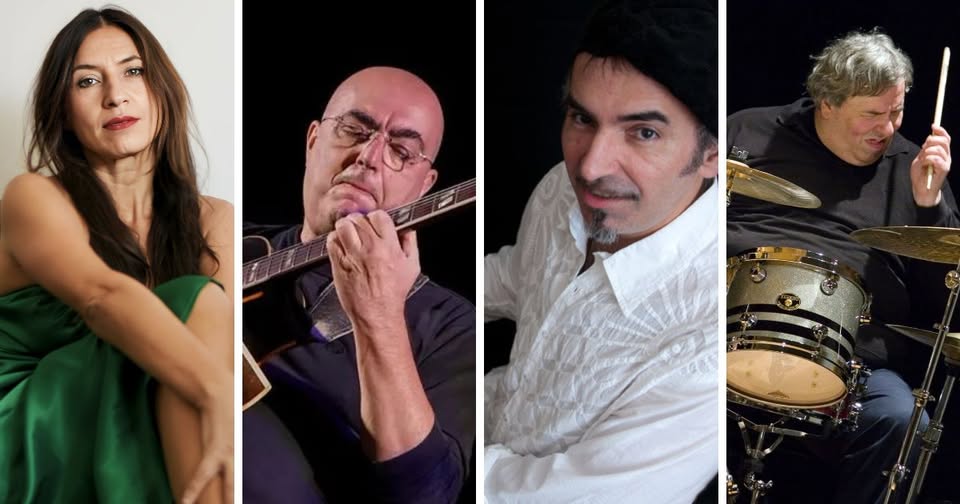 I SING CATERINA
La musica di Caterina Valente in Jazz.

Un quartetto d'eccezione, capitanato da Patty Lomuscio, ripercorre i più grandi successi di Caterina Valente in un concerto piacevolissimo fatto di molto swing, un pizzico di nostalgia e anche di humour.

#1febbraio h21,15