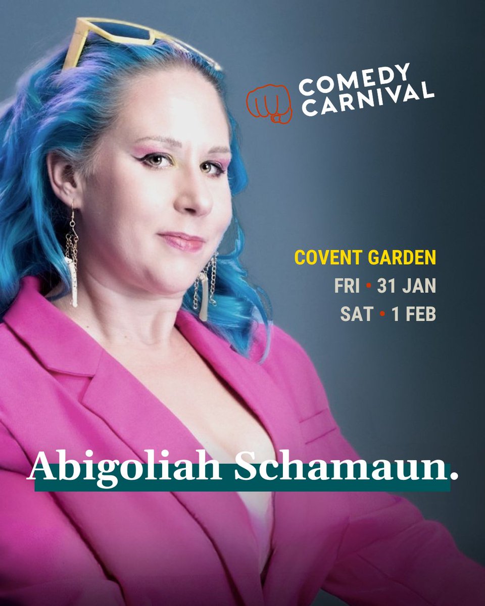 Comedy Carnival (@comedycarnival) on Twitter photo International stand up comedy this Friday, featuring American raconteur @abigoliah, British-Asian comedian Inder Manocha, comedy doctor <a href="/MichaelAkadiri/">THE COMEDY DOC - TOUR EXTENSION ON SALE NOW!</a> and the entertaining <a href="/phildins/">Phil Dinsdale</a> as MC.
Tickets: comedycarnival.co.uk/covent-garden/
Doors 7:30pm - 8:30pm. Show 8:30pm - 10:30pm. International stand up comedy this Friday, featuring American raconteur @abigoliah, British-Asian comedian Inder Manocha, comedy doctor <a href="/MichaelAkadiri/">THE COMEDY DOC - TOUR EXTENSION ON SALE NOW!</a> and the entertaining <a href="/phildins/">Phil Dinsdale</a> as MC.
Tickets: comedycarnival.co.uk/covent-garden/
Doors 7:30pm - 8:30pm. Show 8:30pm - 10:30pm.