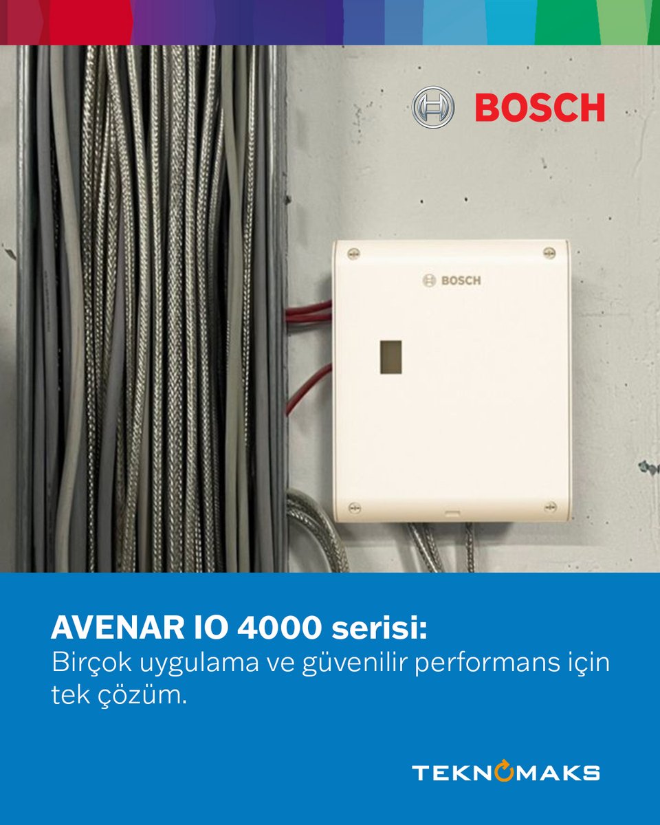 Teknomaks's tweet photo. AVENAR IO modülü 4000 serisi: Sorunsuz bir yangın alarmı müdahalesi için akıllı ve çok yönlü bağlantı

Daha fazla bilgi almak için lütfen bizimle iletişime geçin: info@teknomaks.com

#boschsafetysystems #avenario4000 #firecontrol #teknomaks https://t.co/38Lgl4tDVY