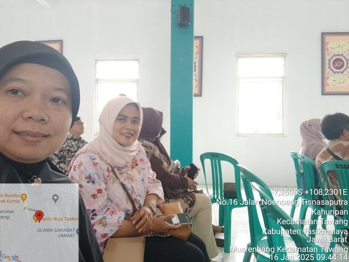 EvaRavela's tweet photo. Kamis (16/01/25), Eva Ravela NS, Luhkan Kota Tasikmalaya, di  Aula STAI Tasikmalaya, Mengikuti Musrenbang RKPD tahun 2026 Kecamatan Tawang
#GiatLuhkanSatminkalBogor
#Aktivitas  #KtTasik #luhlapor @kkpgoid
@bppsdm_kp  @pusluhkp 
@brpbatpp_bogor https://t.co/VoddmU4rY9