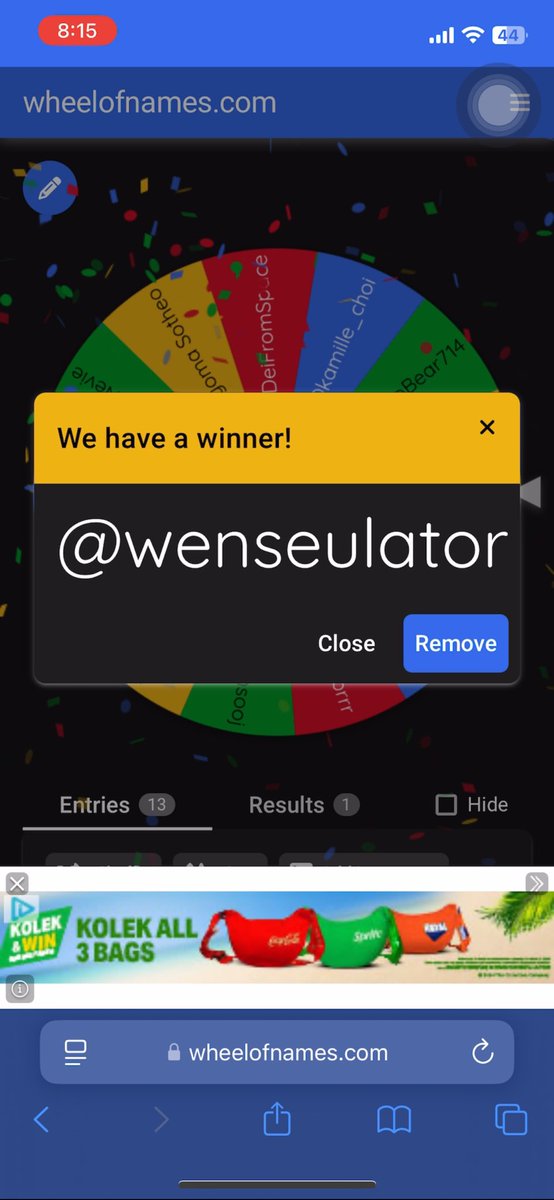 i_dleph's tweet photo. [📢]

Congratulations @wenseulator!

You've won 1 ticket to (G)I-DLE's World Tour [I-DOL] in CINEMA block screening event! 🎉 Please DM us to claim your prize.

Also, thank you @Neviemind for this GA. 🫶💜

#여자아이들 #GIDLE #iDOL #2024_GIDLE_WORLDTOUR #GIDLE_INCINEMAS https://t.co/7QtnNp9Pd9
