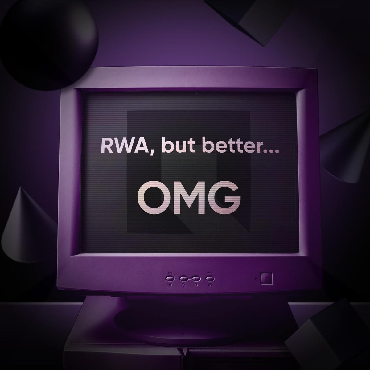 Say it louder for the people in the back: OMG is bringing RWA-Fi, but better.

Real assets. DeFi power. Wealth for everyone. 

Pre-registration begins soon 🔔