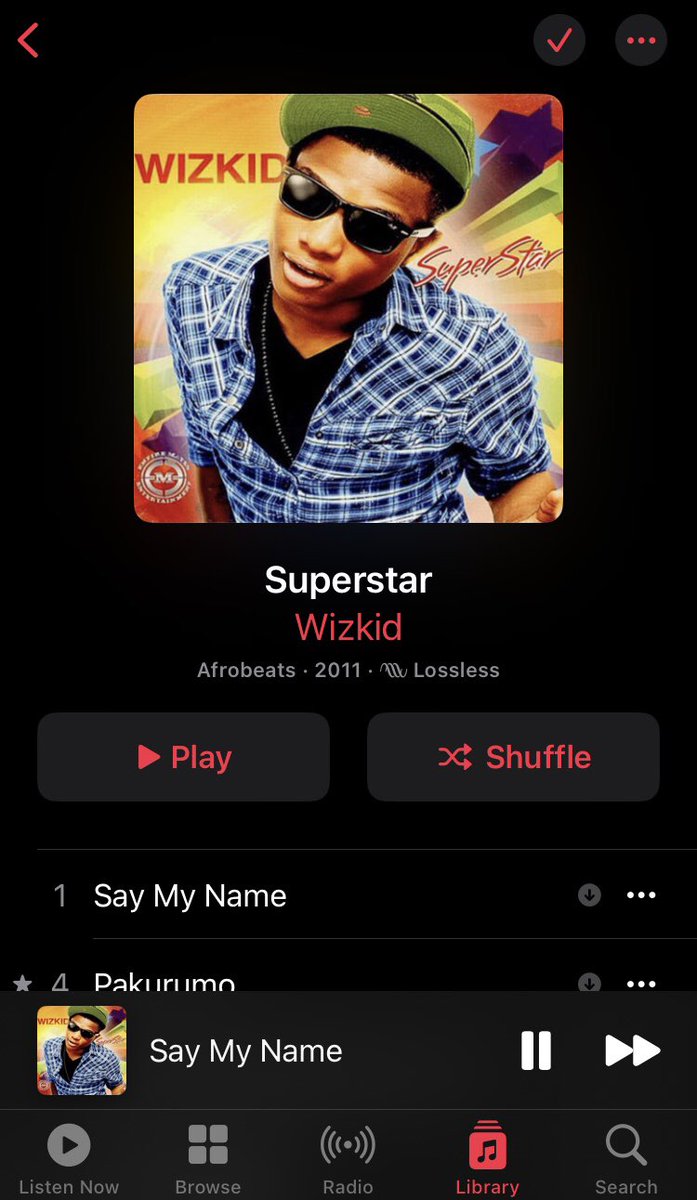xprincealmani's tweet photo. Wiz dropped his debut project “Superstar” as the Superstar that he is and pple began wondering the guts he had cause the project took over the industry . He gave dem 3 years grace den took over again with “Ayo”…🐐 in my books #UncleWizzy https://t.co/8wtGqYh21S