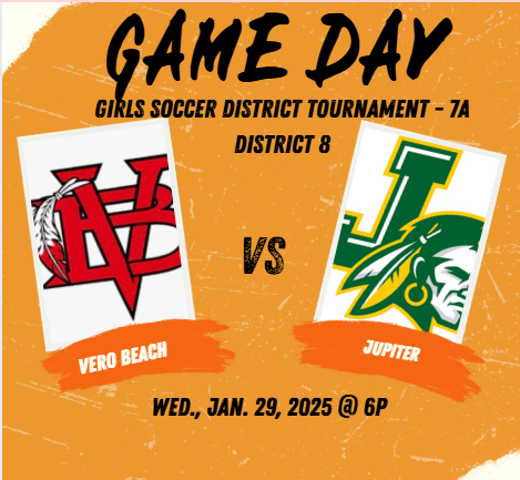 FHSAA Sports (@fhsaaf2) on Twitter photo 🚨GameDay🚨
Girls Soccer District Tournament - 7A District 8
Jupiter vs Vero Beach
📺 Watch on: bit.ly/4f1mLNq
today @ 6p.
<a href="/VBHSNation/">Vero Beach High School</a> <a href="/JupiterWarriors/">Jupiter HS Athletics</a> <a href="/jupiter_high/">Jupiter High School</a> <a href="/JGiummule/">Joe Giummule</a> <a href="/Jup_Baseball/">Jupiter Warriors Baseball</a> <a href="/AleLeal12345678/">Lealsan</a> <a href="/VintageOlisaLLC/">VintageOlisa</a> 🚨GameDay🚨
Girls Soccer District Tournament - 7A District 8
Jupiter vs Vero Beach
📺 Watch on: bit.ly/4f1mLNq
today @ 6p.
<a href="/VBHSNation/">Vero Beach High School</a> <a href="/JupiterWarriors/">Jupiter HS Athletics</a> <a href="/jupiter_high/">Jupiter High School</a> <a href="/JGiummule/">Joe Giummule</a> <a href="/Jup_Baseball/">Jupiter Warriors Baseball</a> <a href="/AleLeal12345678/">Lealsan</a> <a href="/VintageOlisaLLC/">VintageOlisa</a>