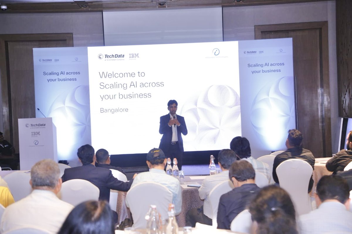 infoavana's tweet photo. DATA and AI - watsonx.ai-#IBM - An Exclusive Invitation
3 core components &amp; a set of AI assistants :
https://t.co/tFsi1WGAff, https://t.co/xXeuMsMlg4, watsonx.governance

It has been an honour to have you present in our event. Your participation ensured the success of our event. https://t.co/vXdjsuCJci
