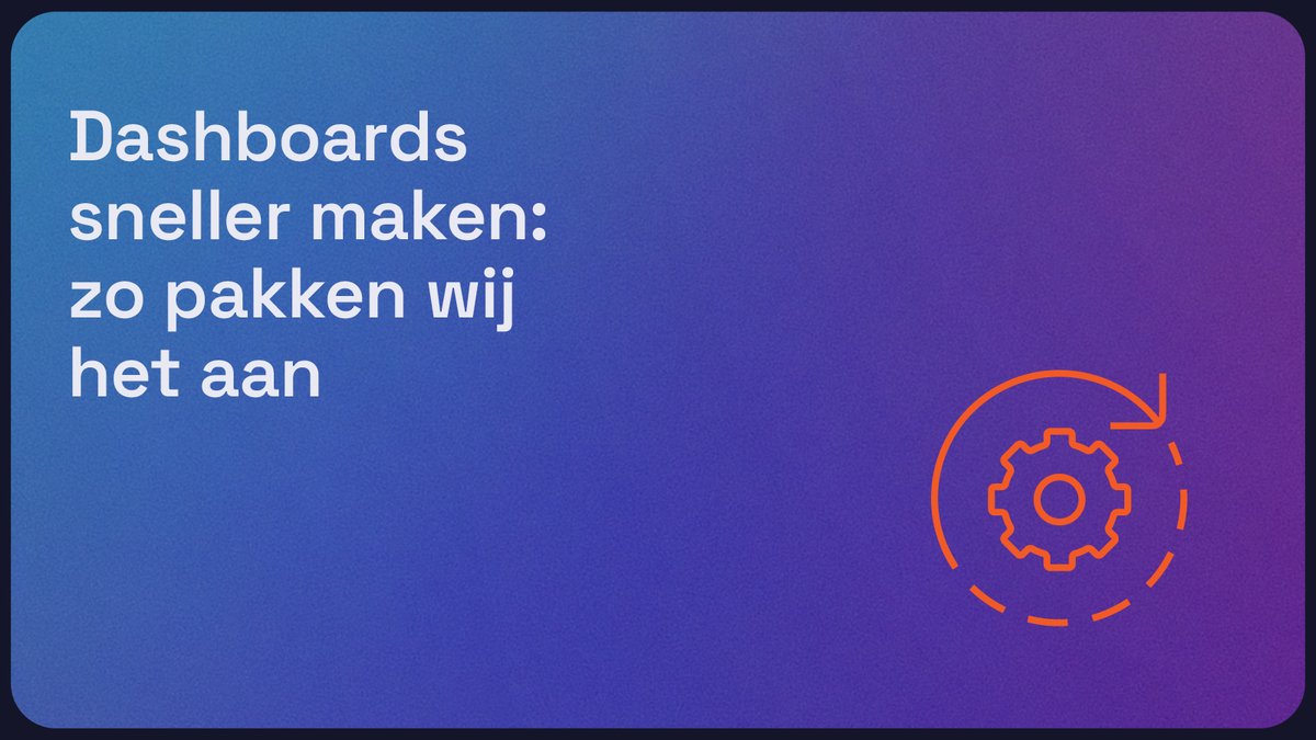 devrepublicen's tweet photo. Dashboards sneller maken? Ontdek hoe we laadtijden terugbrachten van 5 minuten naar enkele seconden: https://t.co/YDBQgvRfXj

#performanceoptimization #webdevelopment #AsyncCalls https://t.co/XvTWiYuq6C