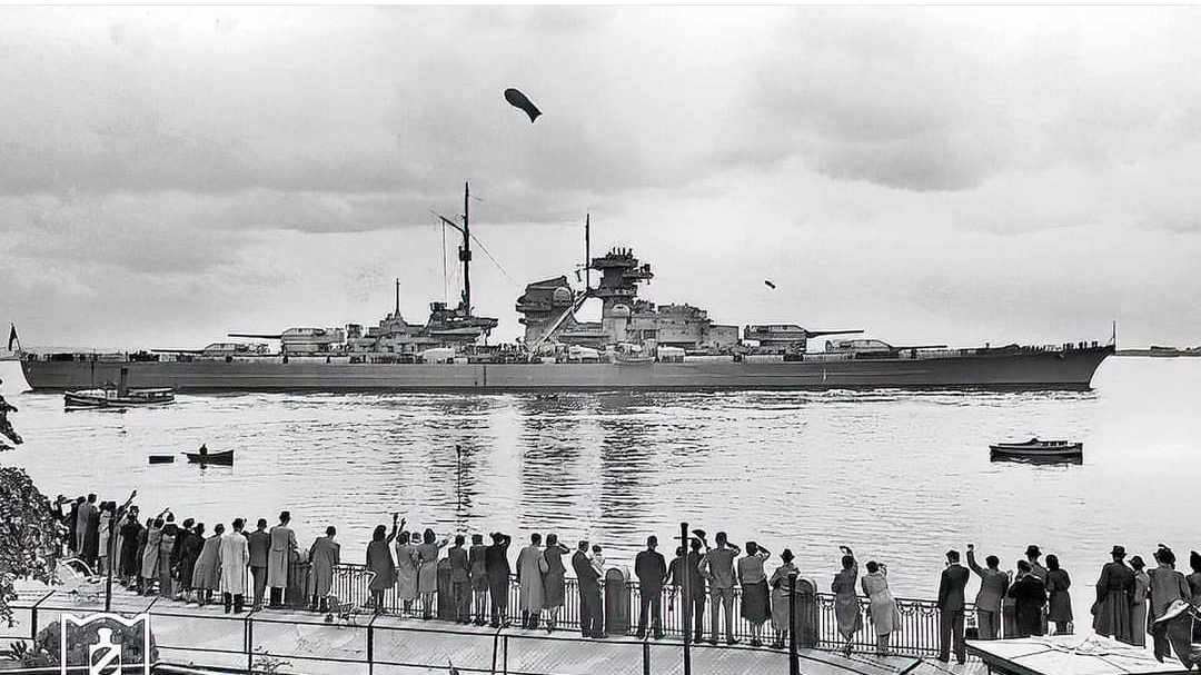 SgmNaval's tweet photo. Acorazado Bismarck https://t.co/l6tQ9gDt0i