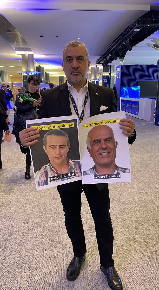 Friends of a Free Iran - EP (@fofi_ep) on Twitter photo .<a href="/loucas_fourlas/">Loucas Fourlas</a> calls to #StopExecutionsInIran
To #BehrouzEhsani and #SaveMehdiHassani .<a href="/loucas_fourlas/">Loucas Fourlas</a> calls to #StopExecutionsInIran
To #BehrouzEhsani and #SaveMehdiHassani