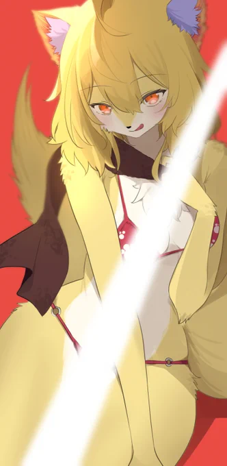マフラーを添えて(skeb依頼作品)  #skeb募集中 