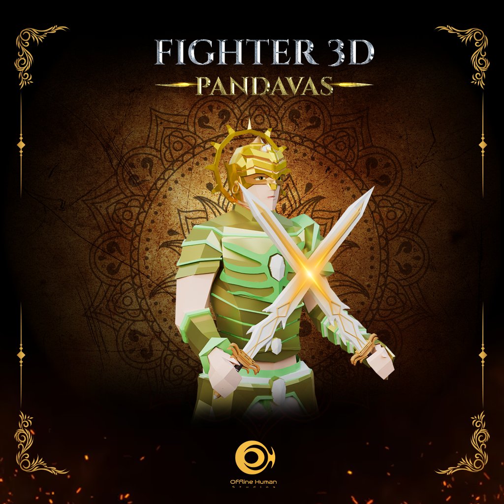 offline_human's tweet photo. Tag a friend who would love to play as Nakula! 🎮✨
#Fighter3DPandavas #Nakula #IndianMythology #Gaming #OfflineHumanStudios https://t.co/BGyj3zejAp