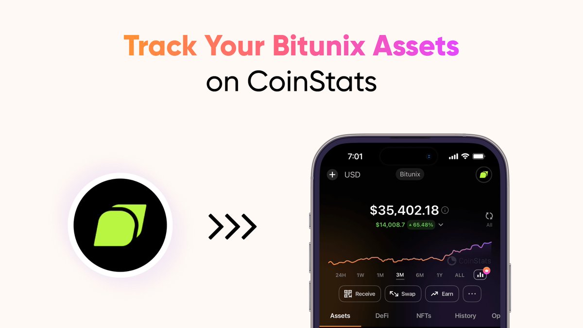 🔥 NEW PARTNER: Now you can track your Bitunix portfolio on @CoinStats! 🎉  Registered users can now enjoy 3 months of FREE Premium on CoinStats Start  here: https://t.co/OxNPpf6xG1