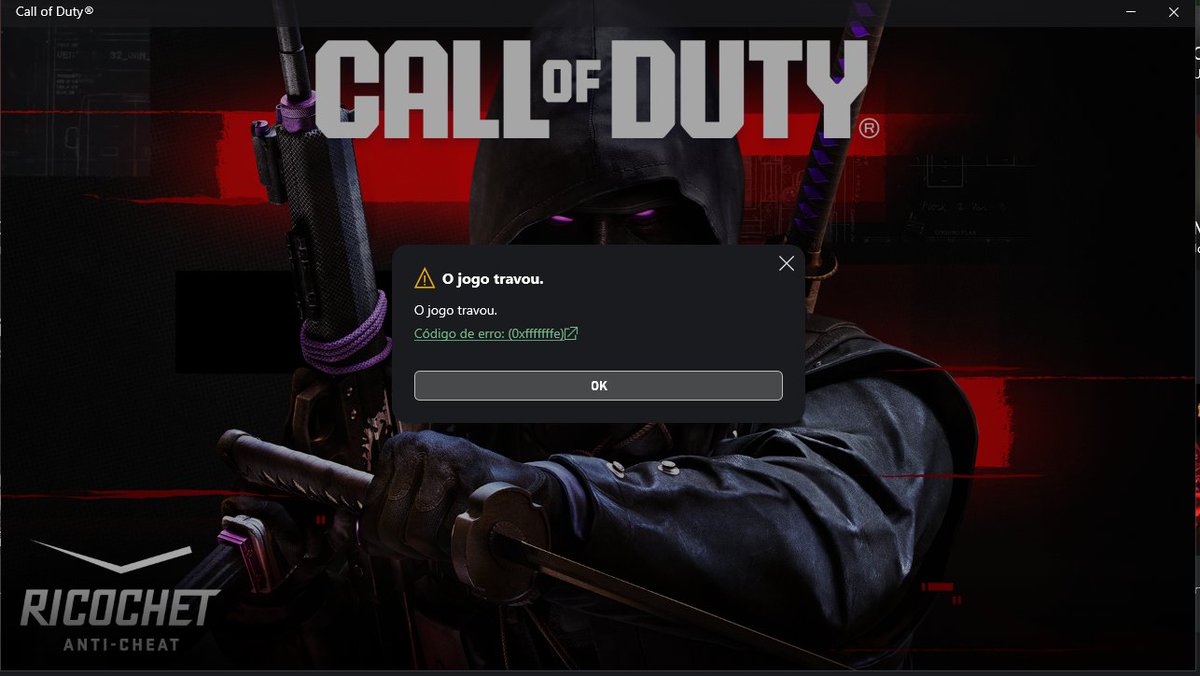 Mais alguém com o cod assim pelo laucher xbox?