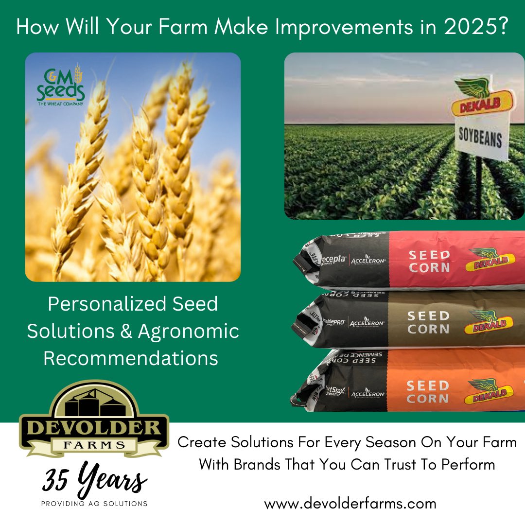 Devolder Farms (@devolderfarms) on Twitter photo The wait is over! The Chatham Kent Farm Show starts today!
Join the conversations in the <a href="/DevolderFarms/">Devolder Farms</a> booth and tell us what your next farm improvement project will be in 2025
#ckfarmshow #ontag
#teamDEVOLDER The wait is over! The Chatham Kent Farm Show starts today!
Join the conversations in the <a href="/DevolderFarms/">Devolder Farms</a> booth and tell us what your next farm improvement project will be in 2025
#ckfarmshow #ontag
#teamDEVOLDER