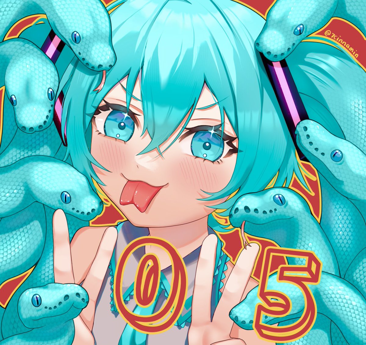 new year! 🎉
#初音ミク