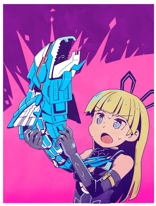 フォスル級戦艦ガチャたのしみ過去絵 