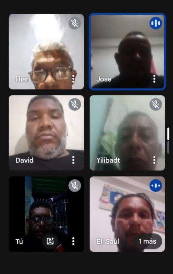 📱🔴⚫ Nuestro Resp. Nacional de Formación <a href="/DavidTupamaro/">David Aguilera</a>, realizó videoconferencia con el Resp. de Formación del <a href="/BloqCentroOccid/">BloqCentroOccidental_MRT</a> y Resp. regionales en pro de fortalecer el trabajo colectivo.

"La formación es nuestra base, nuestra fuerza".
Fidel Castro⭐
#TupamaroJuróConNicolas