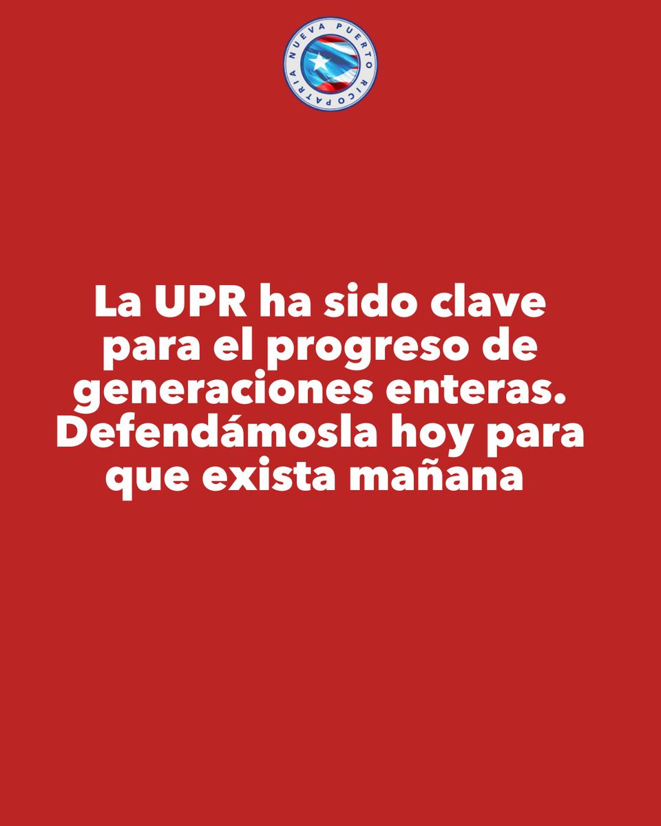 PatriaNuevaPR's tweet image. Por la educación de nuestros hijos y nietos 🇵🇷 #EducaciónParaElProgreso