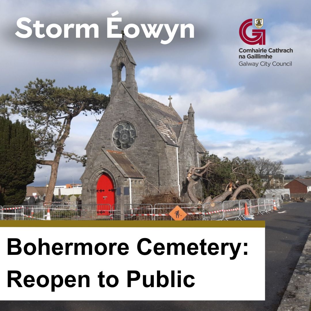 Bohermore Cemetery is open to the public again.