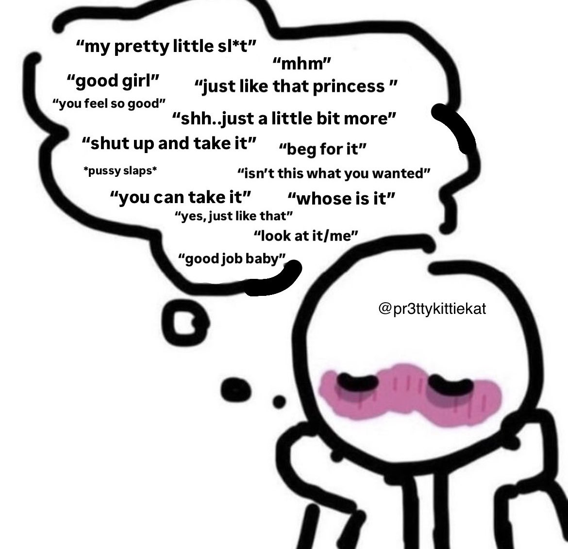 pr3ttykittiekat's tweet photo. talking through it >>>>>>

#praisekink #nsfwtwt https://t.co/L1AaK9XdJe