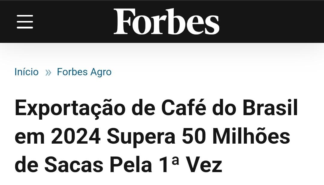 Em 2024, o agro exportou R$ 75 bilhões em café. No mesmo ano, o preço do café aqui dentro aumentou quase 40%.

Isso porque o agro vende pra fora o que se planta aqui dentro. 1º vem o lucro; se sobrar algo, vendem no mercado interno. 

Resultado: riqueza para meia dúzia de