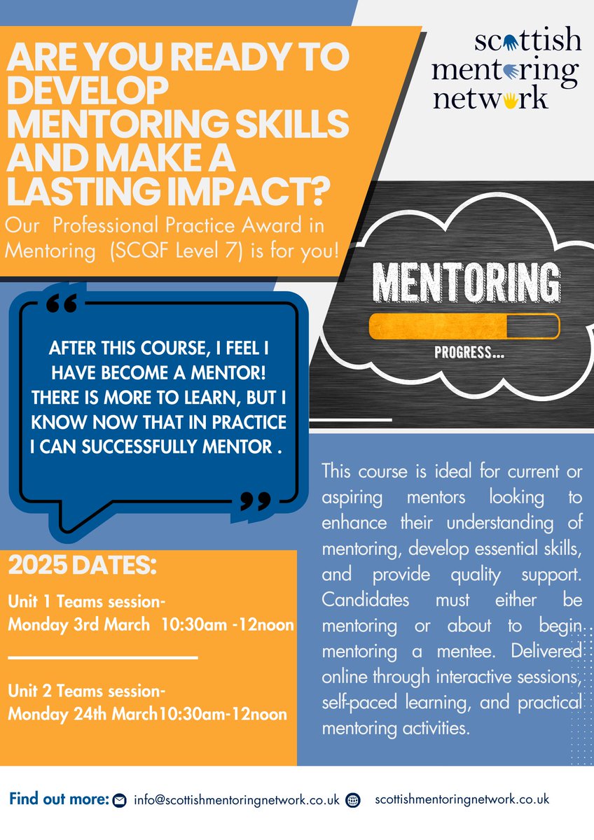 Scottish Mentoring Network tweet media