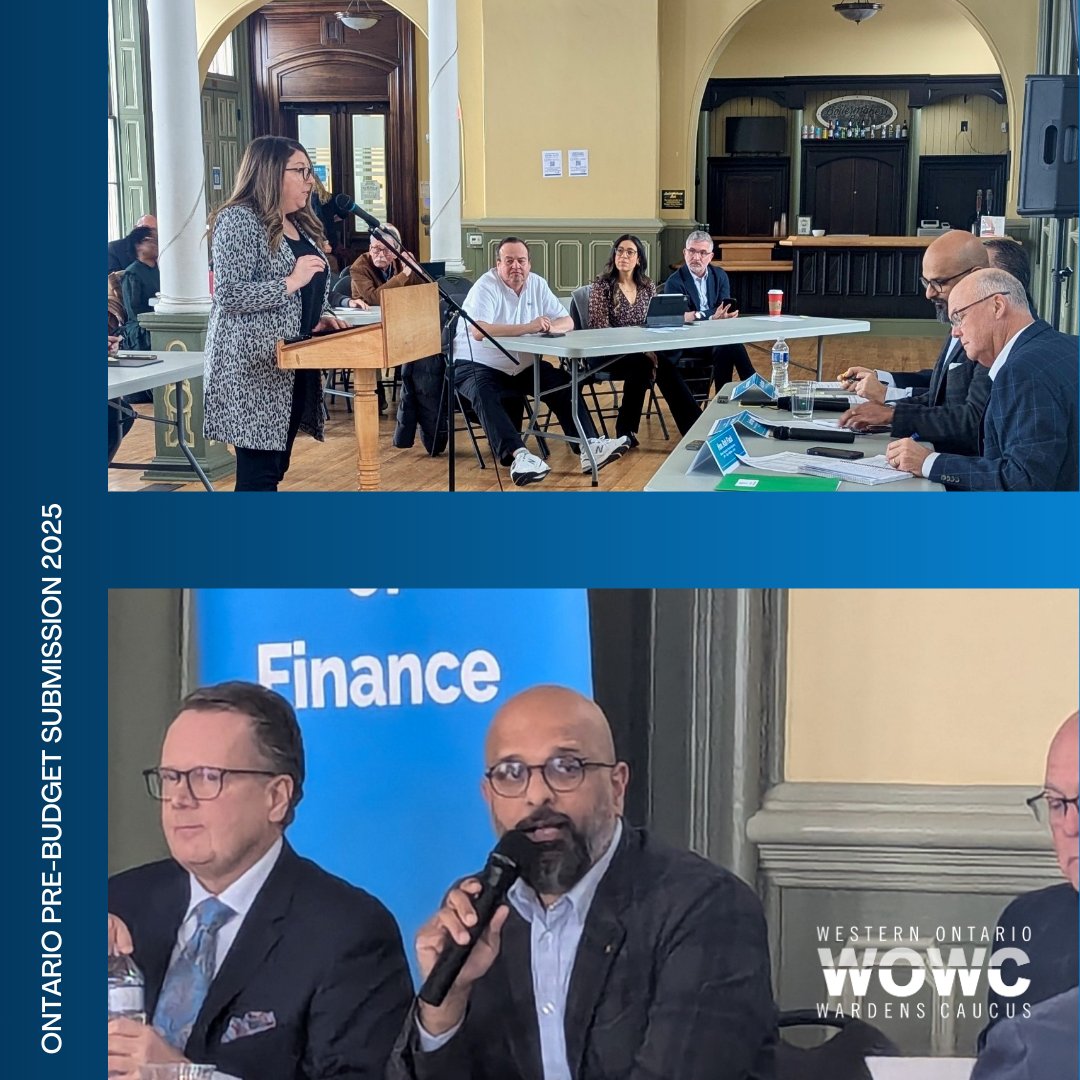 Yesterday, the WOWC was in St. Thomas to present our Pre-Budget Submission to Parliamentary Assistant to the Minister of Finance, Zee Hamid. We're advocating for critical investments to drive Western Ontario’s growth and prosperity.
#Onpoli #Munipoli