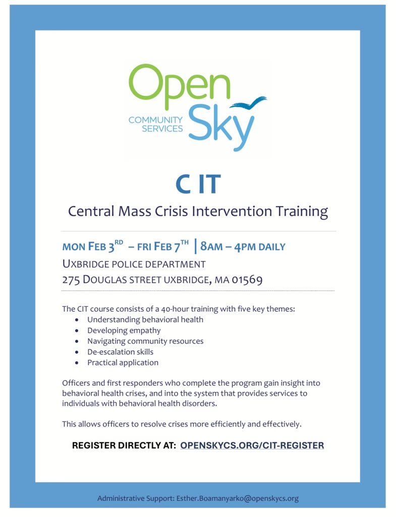 MALatinoPolice. (@malatinopolice) on Twitter photo We have partnered up with <a href="/CalibrePress/">Calibre Press</a> and <a href="/openskycsorg/">Open Sky Community Services</a> to bring you these training opportunities. Check out the flyers for more information and to sign up. We have partnered up with <a href="/CalibrePress/">Calibre Press</a> and <a href="/openskycsorg/">Open Sky Community Services</a> to bring you these training opportunities. Check out the flyers for more information and to sign up.