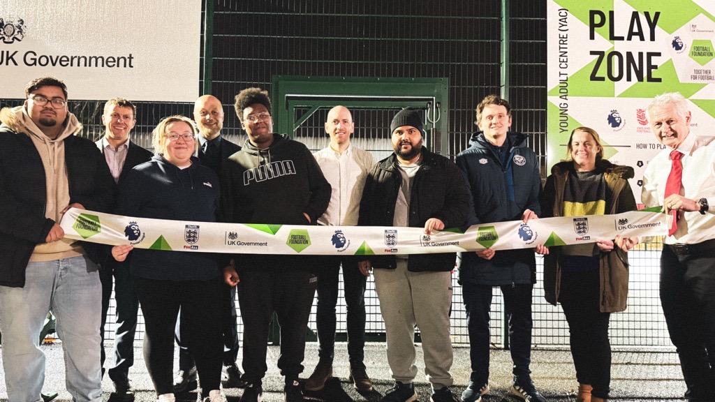 FootballFoundtn's tweet photo. Ealing, your Football Foundation PlayZone has landed 🫡

A new multi-sports venue designed with community input to ensure the greatest impact to the local area 🎉

All made possible thanks to funding from the @premierleague, @FA and @DCMS 👏 https://t.co/XQWCu5Nt5E