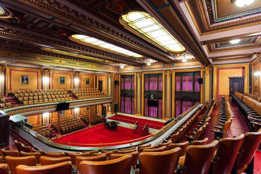 GrandLodgeOhio's tweet photo. Operational since 1873, #MasonicHall in the heart of New York City spans over an entire city block. Home of the Grand Lodge of New York, many prominent leaders and Freemasons have graced the halls of this historical building. https://t.co/Ml6ZflnOYB https://t.co/C8vyoAF0CG