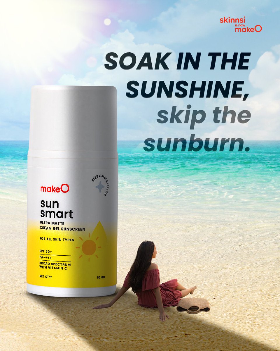 makeO_skin's tweet image. Don’t be afraid to step out!

Keep your glow protected and hydrated with makeO's SPF range💪

#makeO #makeOskin #dullskin #facial #skincare #skintreatment #oilyskin #freshskin #hydratingskincare #glowingskin #glow #youngskinforever #makeOver