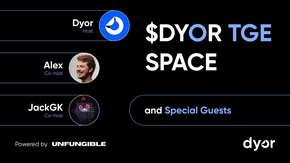 Dyor tweet media