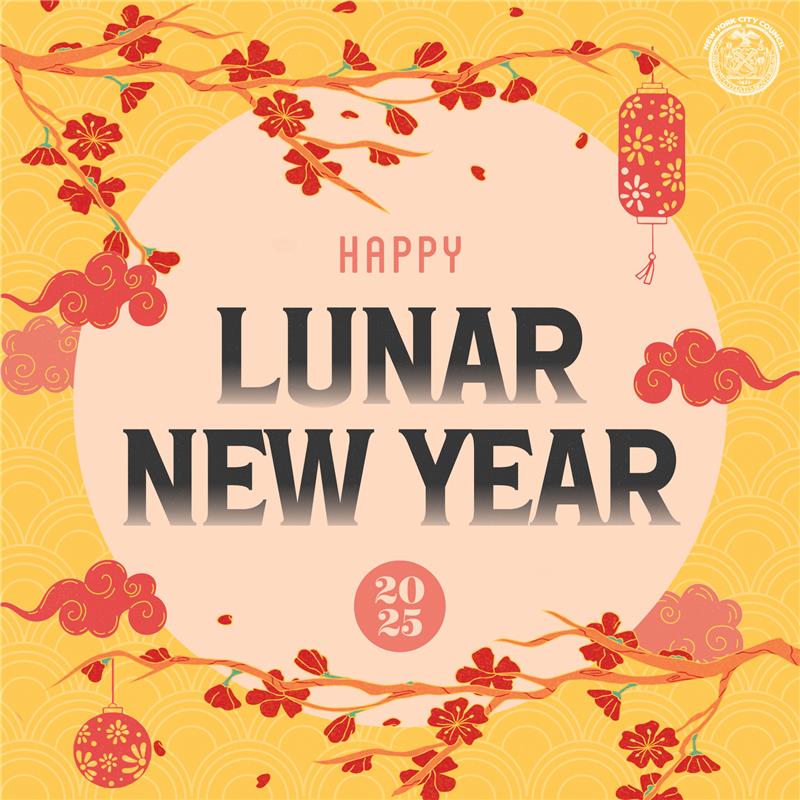 Wishing all New Yorkers a happy, healthy, and prosperous Lunar New Year! 🧧