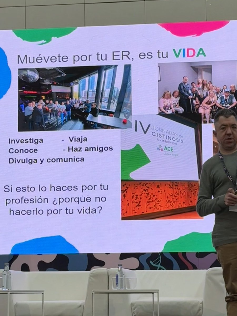 “Muévete por tu ER, es tu VIDA. Si lo haces por tu profesión, ¿por qué no hacerlo por tu vida?”

Espectacular sesión de Ernesto. Muchas gracias, cuando escuchas a los pacientes te das cuenta de que, a pesar de todo, nuestra profesión vale la pena

#ForoPuentesDeEsperanza