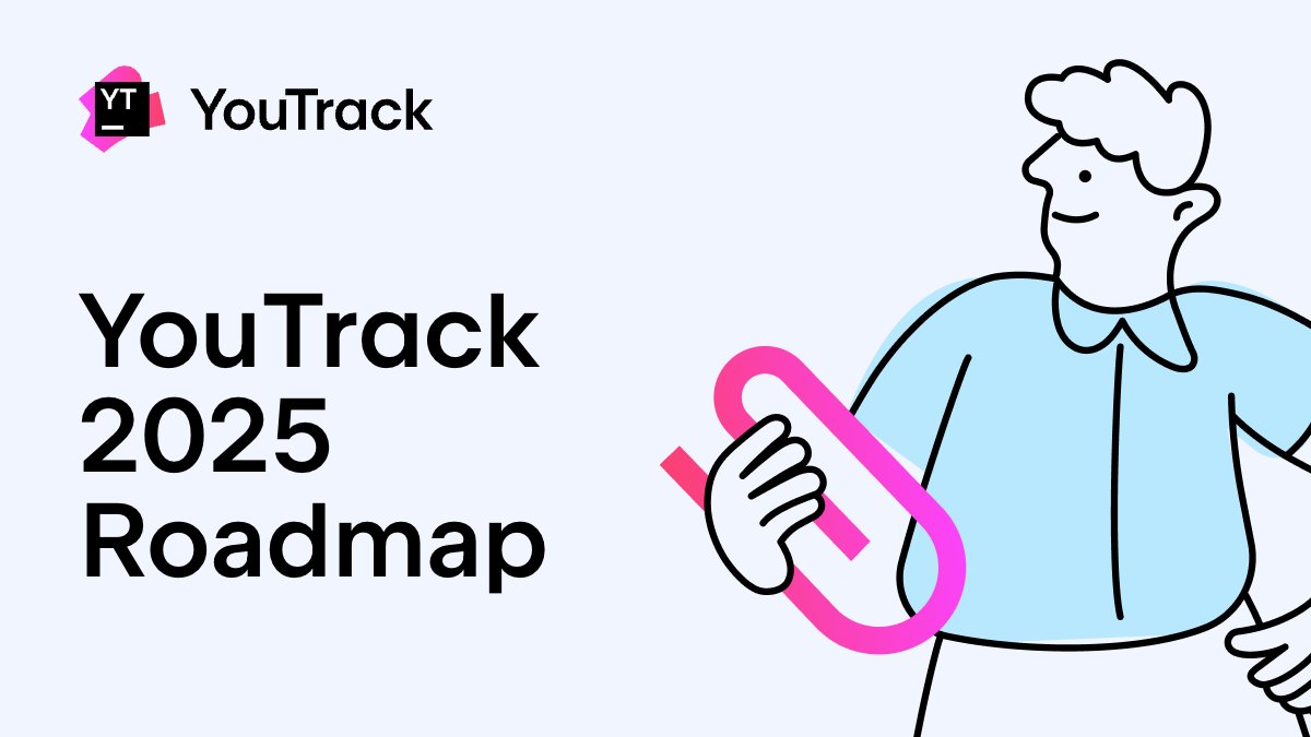 Discover our product development plans for 2025 and long-term commitments! Expect a bold new design, enhanced AI assistance, improved YouTrack Helpdesk for internal and B2B support teams, and more: jb.gg/ytRM25x