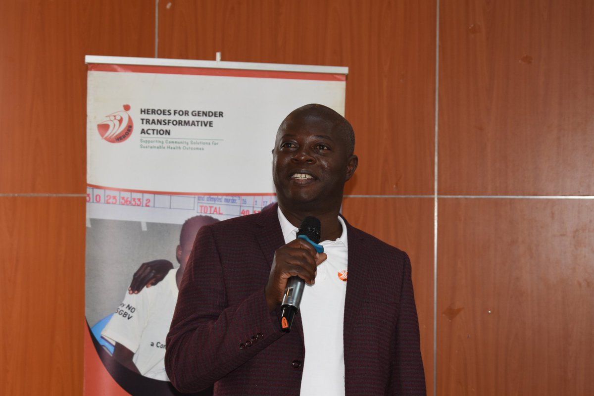 Heroes for Gender Transformative Action (@genderheroes) on Twitter photo <a href="/muyongamichael1/">Michael Muyonga</a> highlighted the transformative impact of the <a href="/GenderHeroes/">Heroes for Gender Transformative Action</a> Project:
✅ 2,000+ Heroes Community Resource Persons trained, driving mindset shifts for lasting #health change.
✅ 1M+ #youngpeople empowered with #SRHR information.
Together, we can #EndGBV <a href="/muyongamichael1/">Michael Muyonga</a> highlighted the transformative impact of the <a href="/GenderHeroes/">Heroes for Gender Transformative Action</a> Project:
✅ 2,000+ Heroes Community Resource Persons trained, driving mindset shifts for lasting #health change.
✅ 1M+ #youngpeople empowered with #SRHR information.
Together, we can #EndGBV
