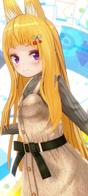 こんこん☆
#カスタムキャスト #CUSTOMCAST 