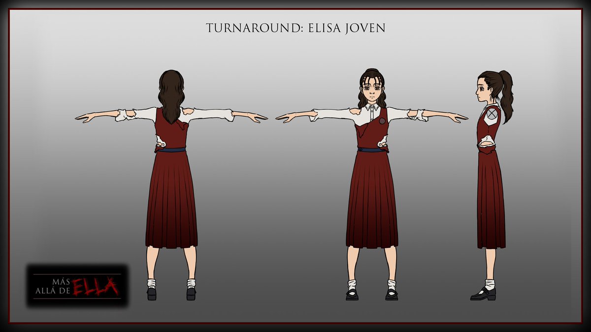 SolisaGames21's tweet photo. Esta jovencita es Elisa, la protagonista de nuestro juego quien a lo largo de la historia, irá mostrando diferentes aspectos de madurez. Aqui la pueden ver en su etapa de colegiala!

Concept art hecho por @Logckes 

#conceptart #indiegame #indiedev #unrealengine https://t.co/HJnjYIGlcO