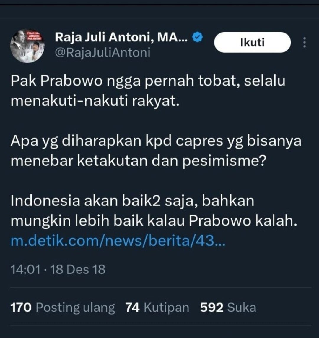 realfedinuril's tweet image. Menolak lupa, wahai Menteri Kehutanan.